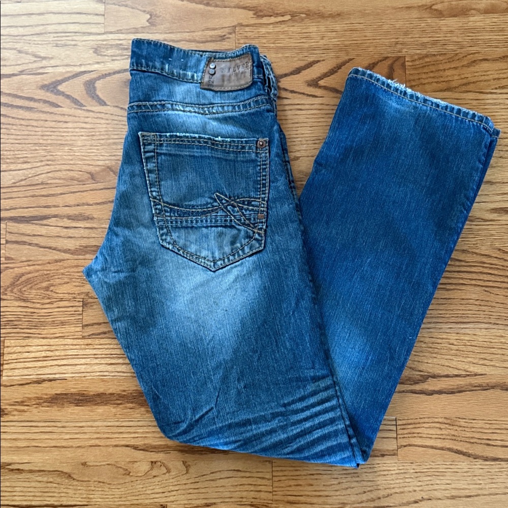 Classic Blue Denim Jeans by Silver. Size 31.